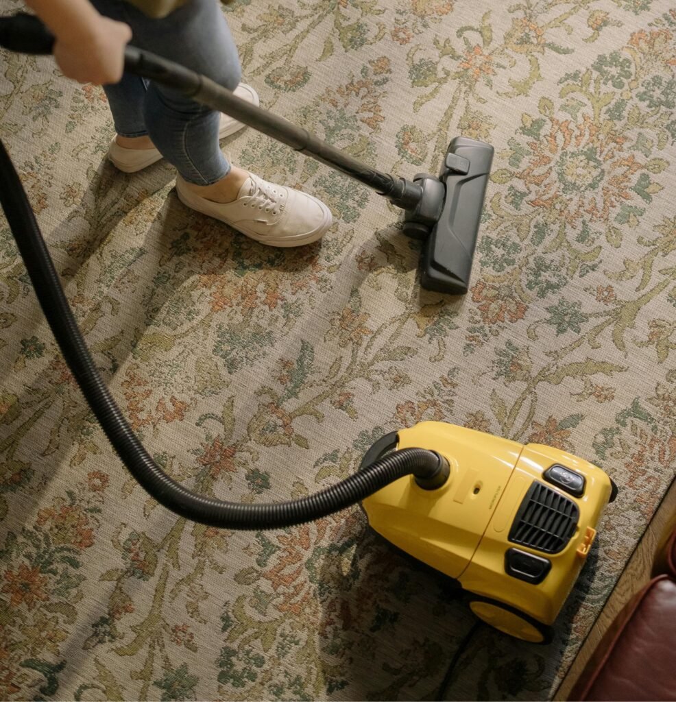 Støvsuger for skægkræ i bolig på Sjælland
